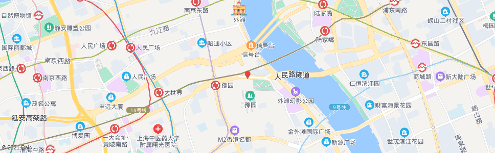 上海新北门_公交站地图_上海公交_妙搜公交查询2024