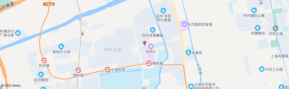 上海纬地路南陈路_公交站地图_上海公交_妙搜公交查询2024