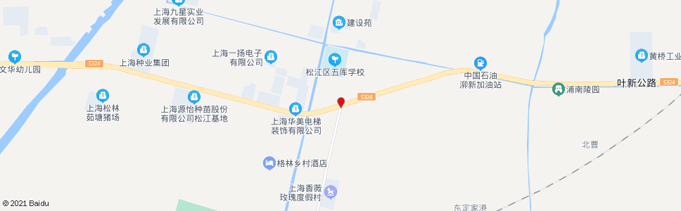 上海新五支路_公交站地图_上海公交_妙搜公交查询2024