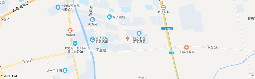 上海鹤恒路鹤涛路_公交站地图_上海公交_妙搜公交查询2024