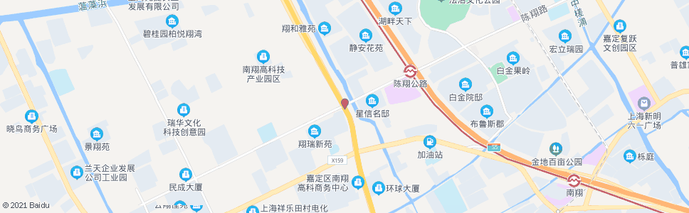 上海沪宜公路陈翔路_公交站地图_上海公交_妙搜公交查询2024