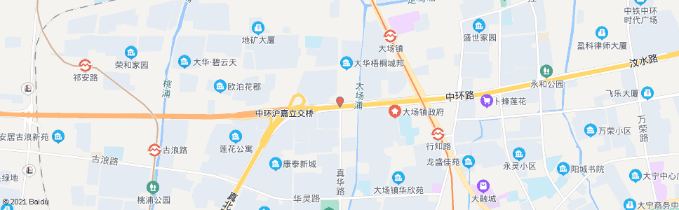 上海真华路汶水路_公交站地图_上海公交_妙搜公交查询2024
