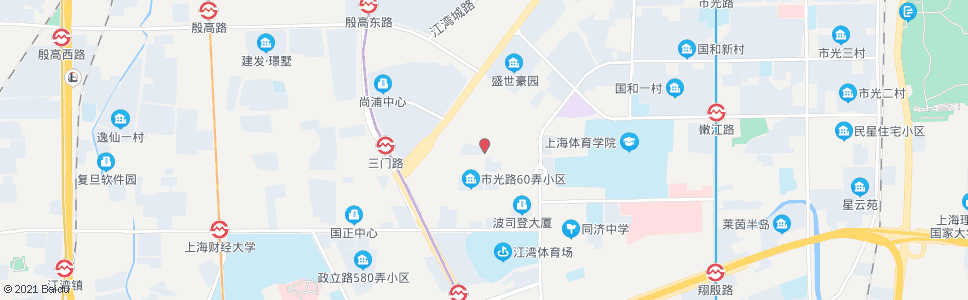 上海市光路民府路_公交站地图_上海公交_妙搜公交查询2024