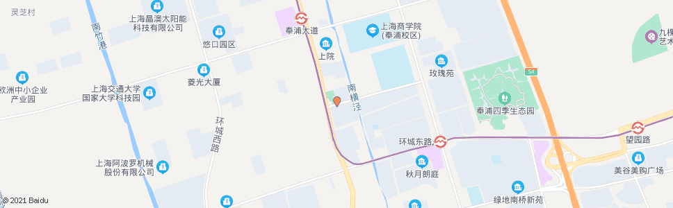 上海二严寺_公交站地图_上海公交_妙搜公交查询2024