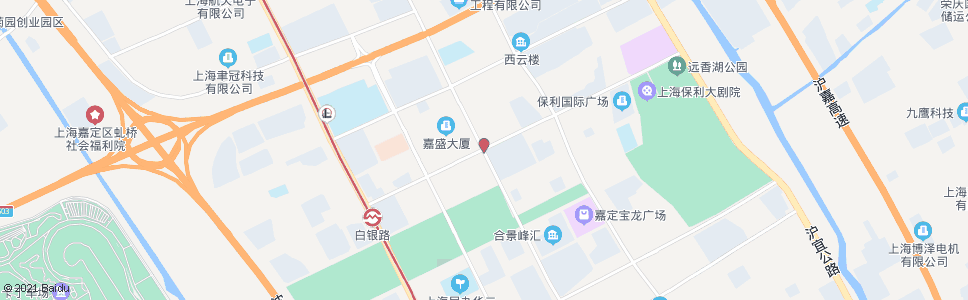 上海永盛路白银路_公交站地图_上海公交_妙搜公交查询2024