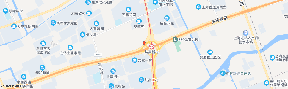 上海泰和西路蕰川路_公交站地图_上海公交_妙搜公交查询2024