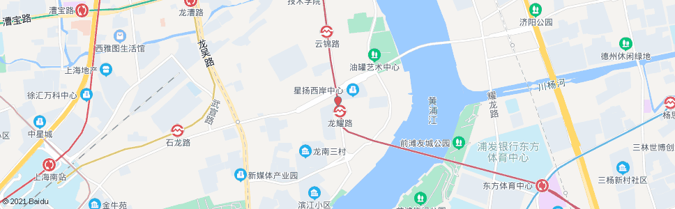 上海云锦路龙耀路_公交站地图_上海公交_妙搜公交查询2024