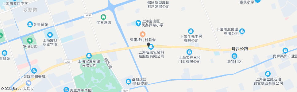 上海束里桥_公交站地图_上海公交_妙搜公交查询2024