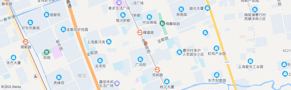 上海莲花南路金都路_公交站地图_上海公交_妙搜公交查询2024