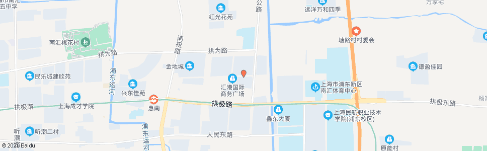 上海拱北路川南奉公路_公交站地图_上海公交_妙搜公交查询2024