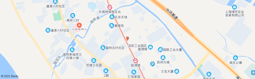 上海富特西一路日京路_公交站地图_上海公交_妙搜公交查询2024