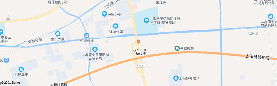 上海瓦洪公路集贤北路_公交站地图_上海公交_妙搜公交查询2024