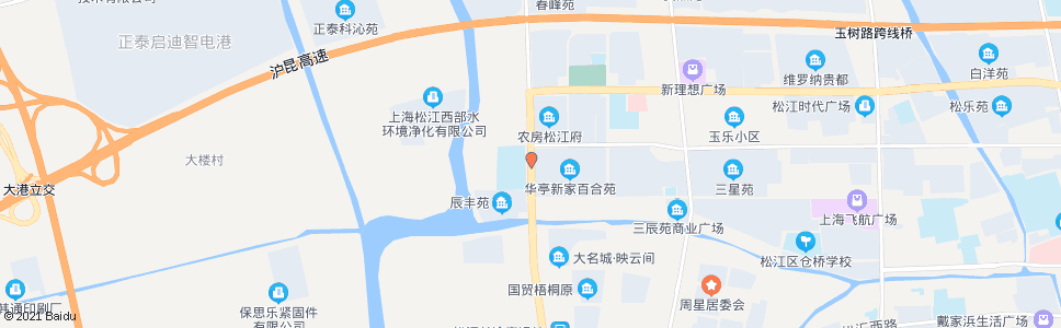 上海乐都西路辰塔路_公交站地图_上海公交_妙搜公交查询2024