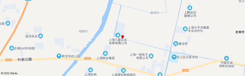 上海九星_公交站地图_上海公交_妙搜公交查询2024