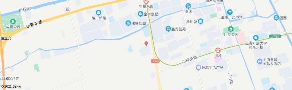 上海城丰路华夏三路_公交站地图_上海公交_妙搜公交查询2024