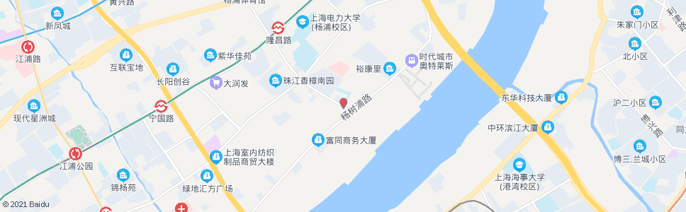 上海隆昌路杨树浦路_公交站地图_上海公交_妙搜公交查询2024