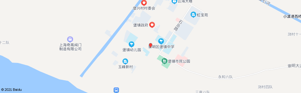 上海向阳路堡镇中路_公交站地图_上海公交_妙搜公交查询2024