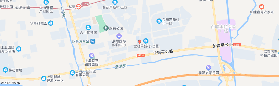 上海芦沈路赵华路(招呼站)_公交站地图_上海公交_妙搜公交查询2024