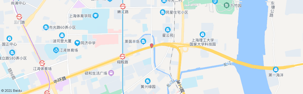 上海包头南路翔殷路_公交站地图_上海公交_妙搜公交查询2024