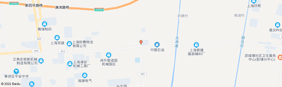 上海平庄公路新杨公路_公交站地图_上海公交_妙搜公交查询2024