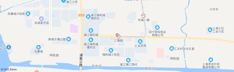 上海鲁南路汇臻路_公交站地图_上海公交_妙搜公交查询2024