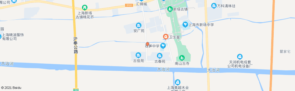 上海新环西路笋心路_公交站地图_上海公交_妙搜公交查询2024