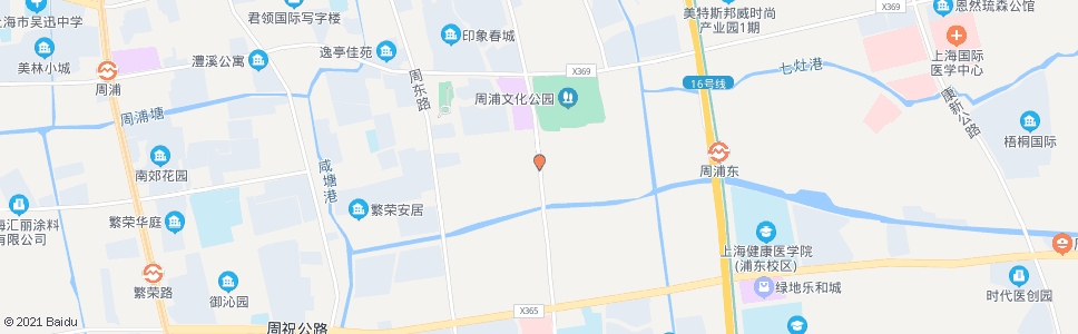 上海周园路祝家港路_公交站地图_上海公交_妙搜公交查询2024