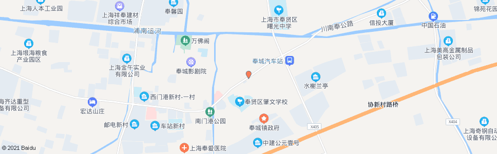 上海川南奉公路东门港_公交站地图_上海公交_妙搜公交查询2024