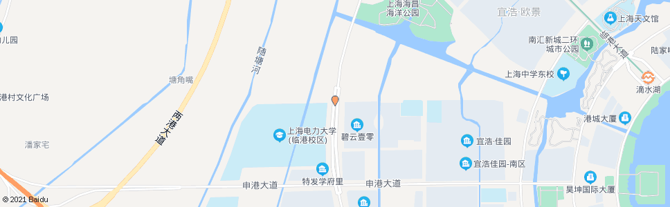 上海沪城环路花柏路_公交站地图_上海公交_妙搜公交查询2024