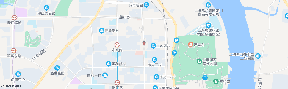 上海市光新村(包头路)_公交站地图_上海公交_妙搜公交查询2024