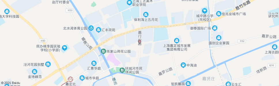 上海平城路嘉行公路_公交站地图_上海公交_妙搜公交查询2024