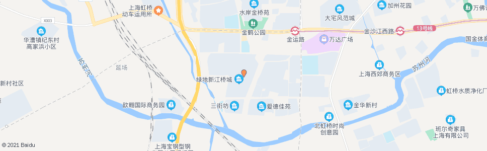 上海鹤芳路金园一路_公交站地图_上海公交_妙搜公交查询2024