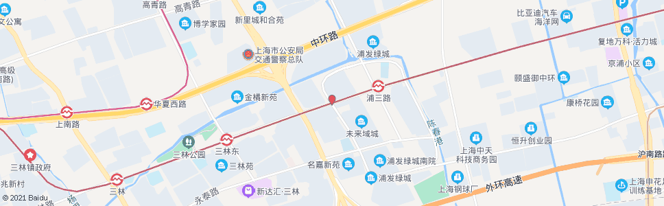 上海西泰林路御桥路_公交站地图_上海公交_妙搜公交查询2024