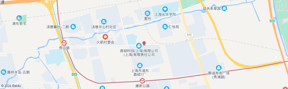上海秀沿路(亲和源老年公寓)_公交站地图_上海公交_妙搜公交查询2024