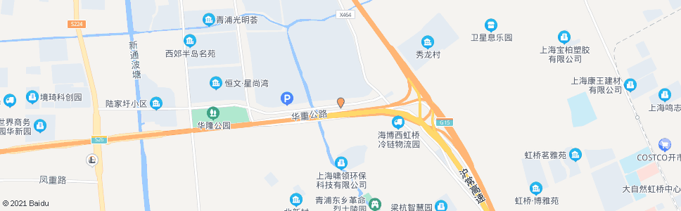 上海华隆路新府中路_公交站地图_上海公交_妙搜公交查询2024