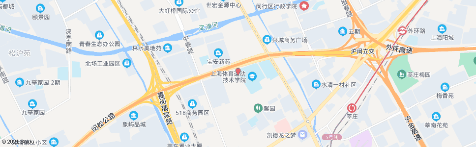 上海莘凌路南辅路_公交站地图_上海公交_妙搜公交查询2024