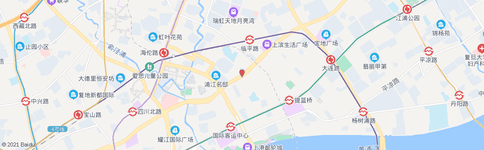 上海周家嘴路高阳路_公交站地图_上海公交_妙搜公交查询2024