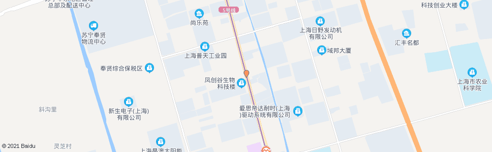 上海程河浜_公交站地图_上海公交_妙搜公交查询2024