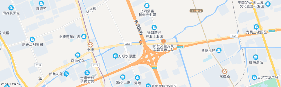 上海放鹤路都园路_公交站地图_上海公交_妙搜公交查询2024