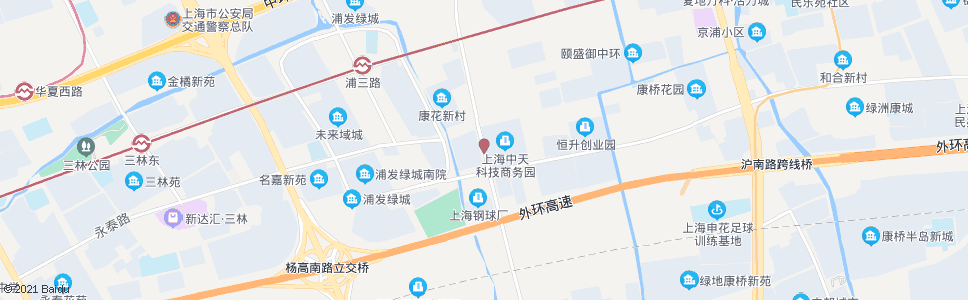 上海锦绣路康桥路_公交站地图_上海公交_妙搜公交查询2024
