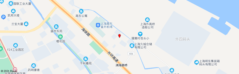 上海高翔环路高东二路_公交站地图_上海公交_妙搜公交查询2024