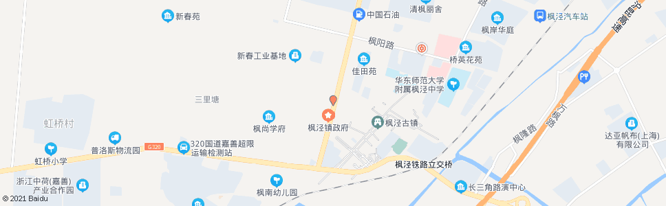上海朱枫公路新泾路_公交站地图_上海公交_妙搜公交查询2024