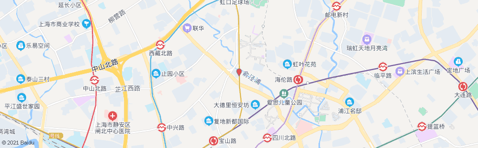 上海中兴路东宝兴路_公交站地图_上海公交_妙搜公交查询2024