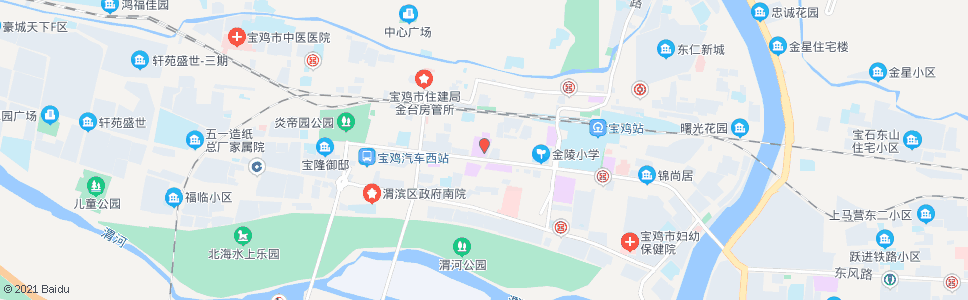 宝鸡汉中路口(银座大厦)_公交站地图_宝鸡公交_妙搜公交查询2024