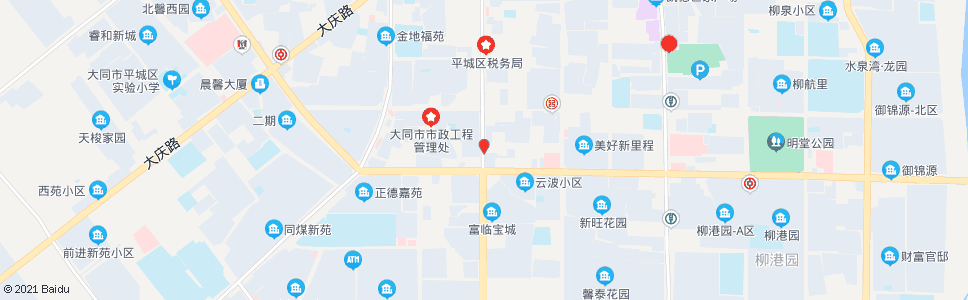 大同魏都大道南环路口_公交站地图_大同公交_妙搜公交查询2024