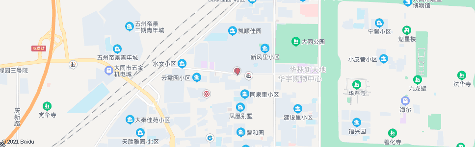 大同振华街西_公交站地图_大同公交_妙搜公交查询2024