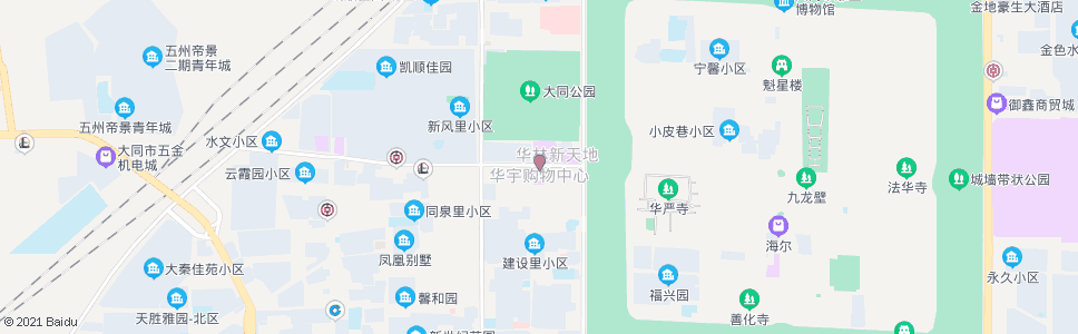 大同清远西街_公交站地图_大同公交_妙搜公交查询2024
