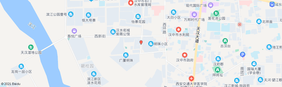 汉中西一环路南段_公交站地图_汉中公交_妙搜公交查询2024