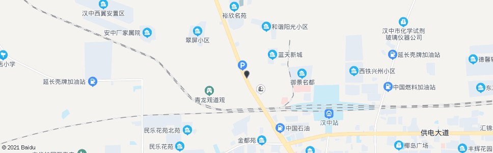 汉中石马坡_公交站地图_汉中公交_妙搜公交查询2024