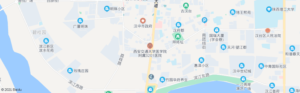 汉中南门(3201医院)_公交站地图_汉中公交_妙搜公交查询2024